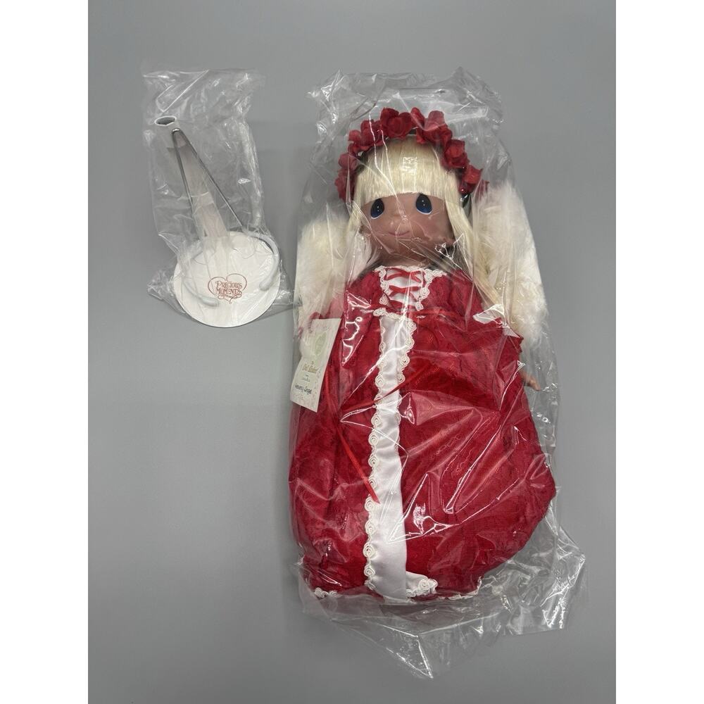 The Doll Maker Precious Moments Linda Rick Doll Heavenly Angel Girl Blonde Hair